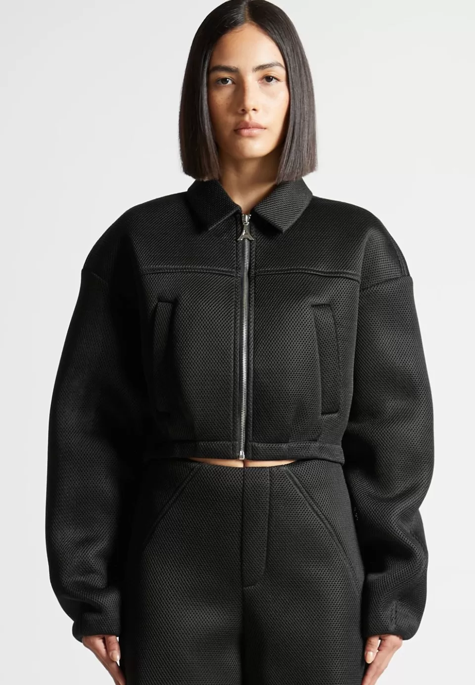 Manière De Voir Mesh Bomber Jacket>Woman Tracksuits