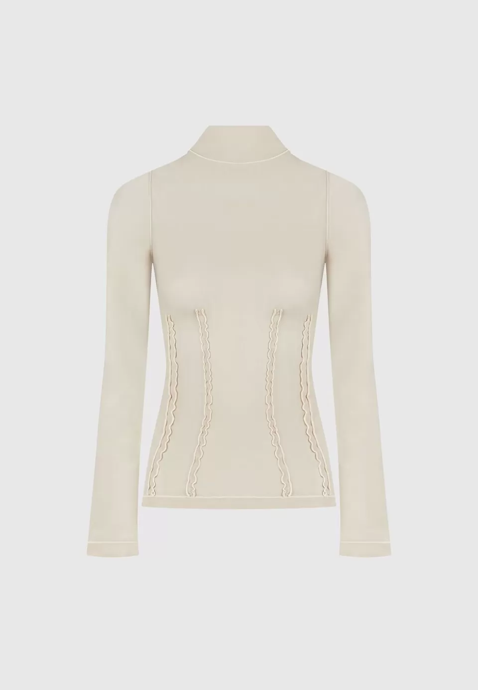 Manière De Voir Mesh Double Layer Top>Woman Tops & T Shirts
