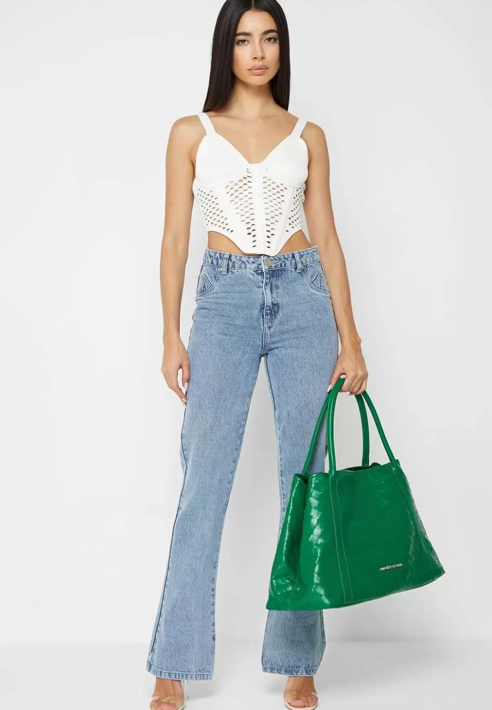 Manière De Voir Mid Rise Flared Jeans>Woman Jeans
