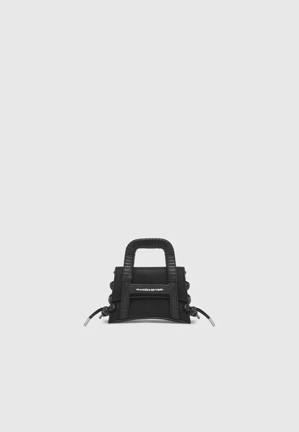 Manière De Voir Miniature Caged Vegan Leather Lace Up Bag>Woman Bags