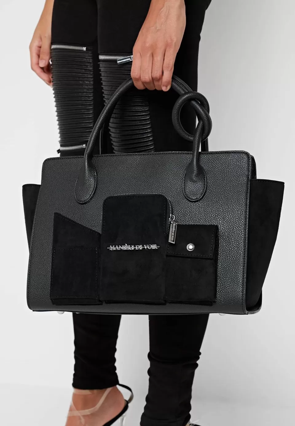 Manière De Voir Multi Pocket City Bag>Woman Bags