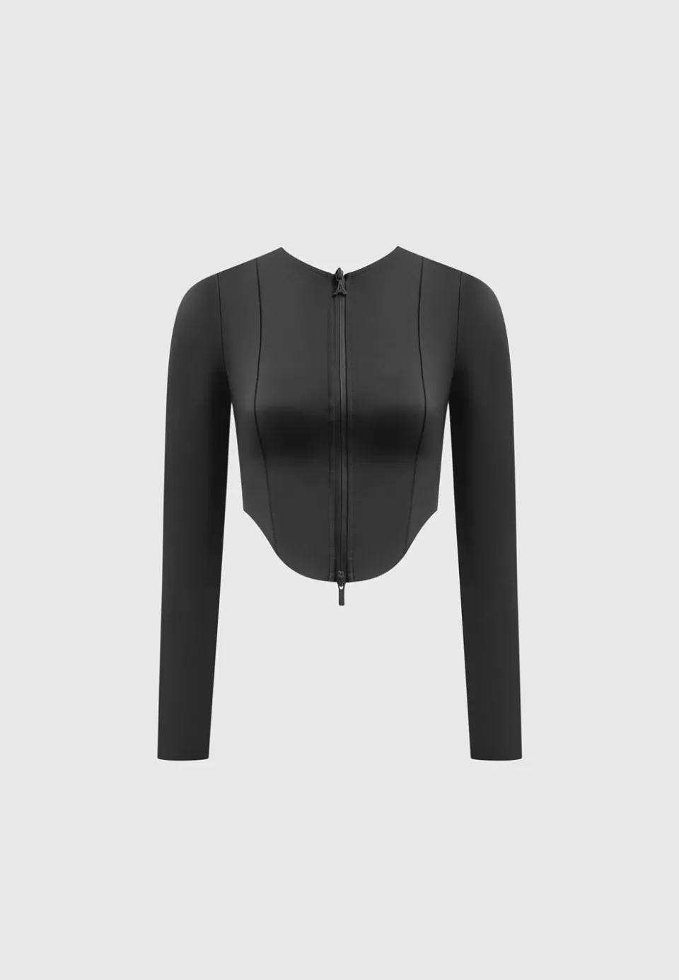 Manière De Voir Neoprene Corset Jacket>Woman Tops & T Shirts