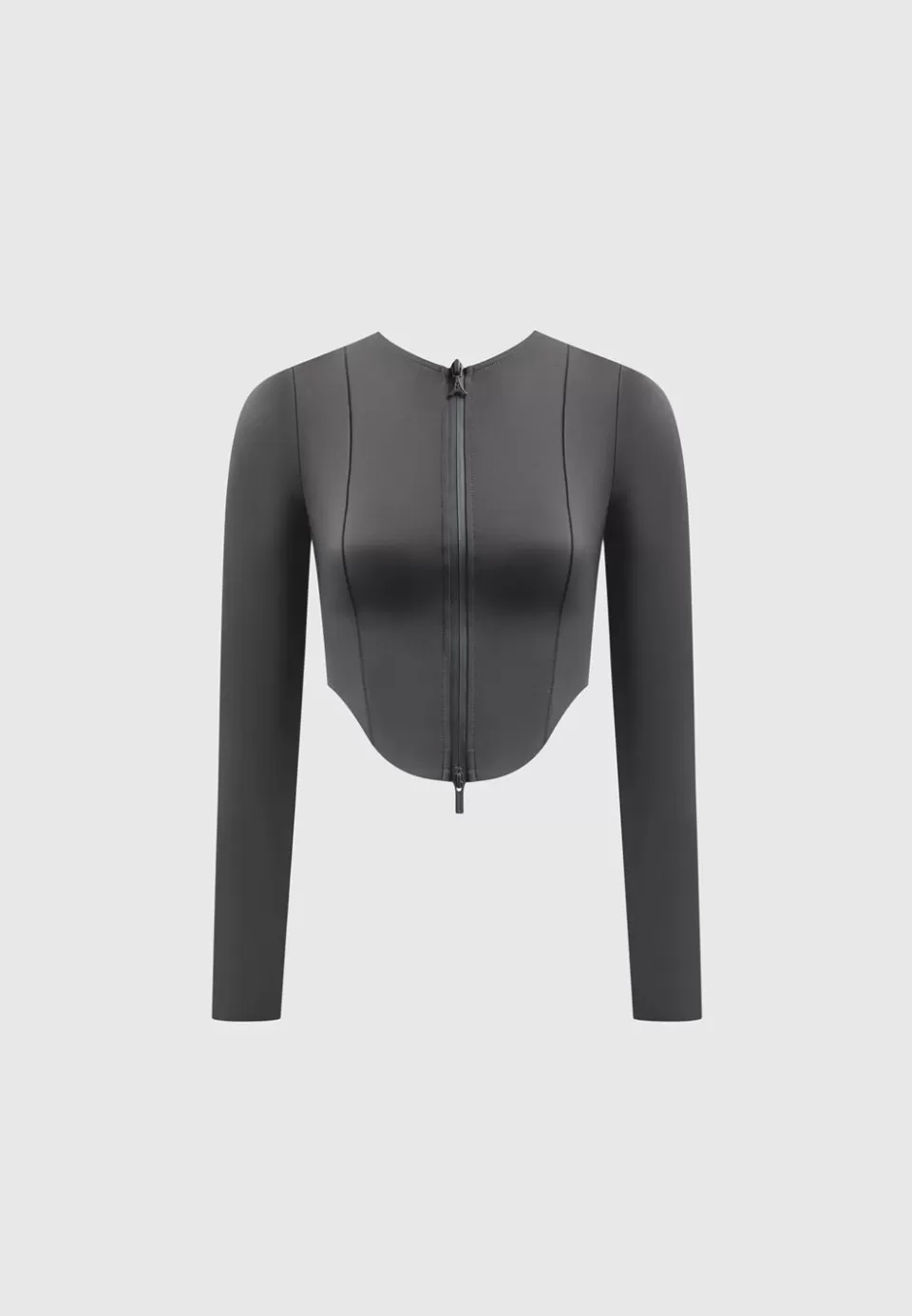 Manière De Voir Neoprene Corset Jacket>Woman Tops & T Shirts