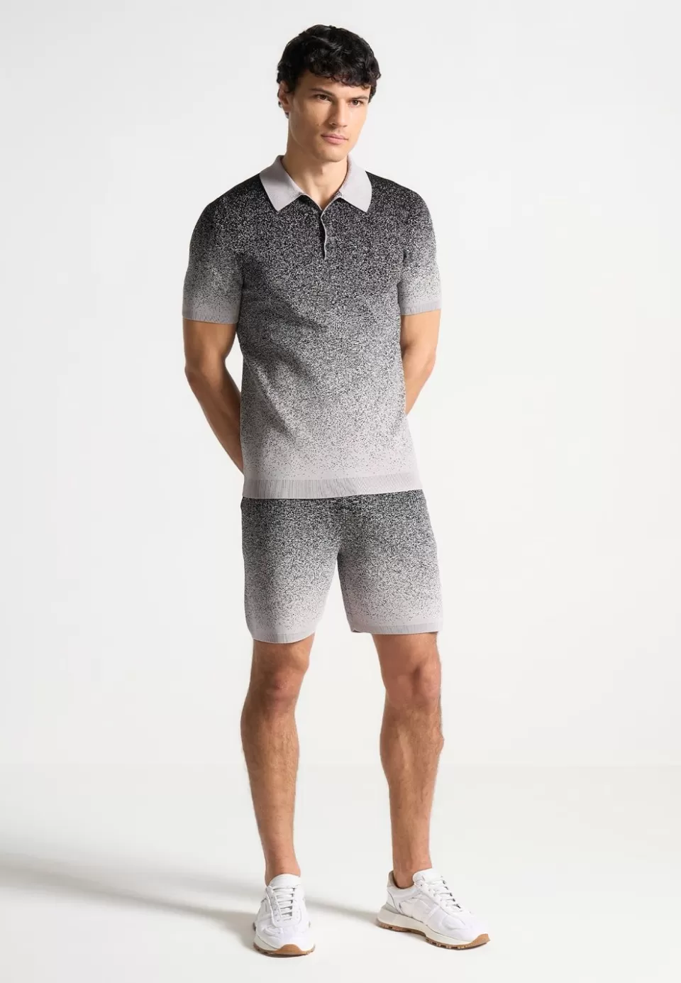 Manière De Voir Ombre Knit Shorts>Man Knitwear