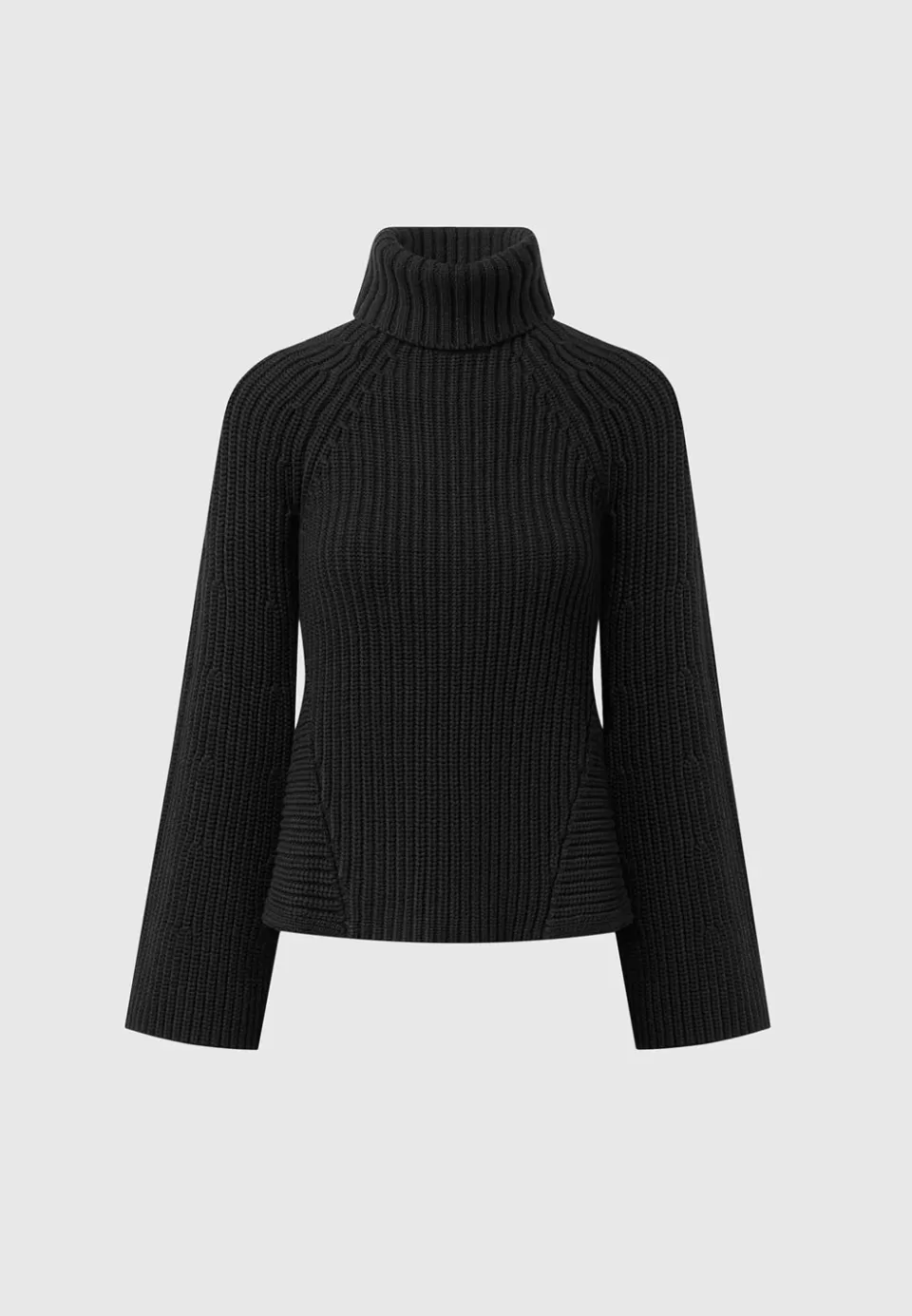 Manière De Voir Open Back Knit Roll Neck Jumper>Woman Jumpers & Hoodies