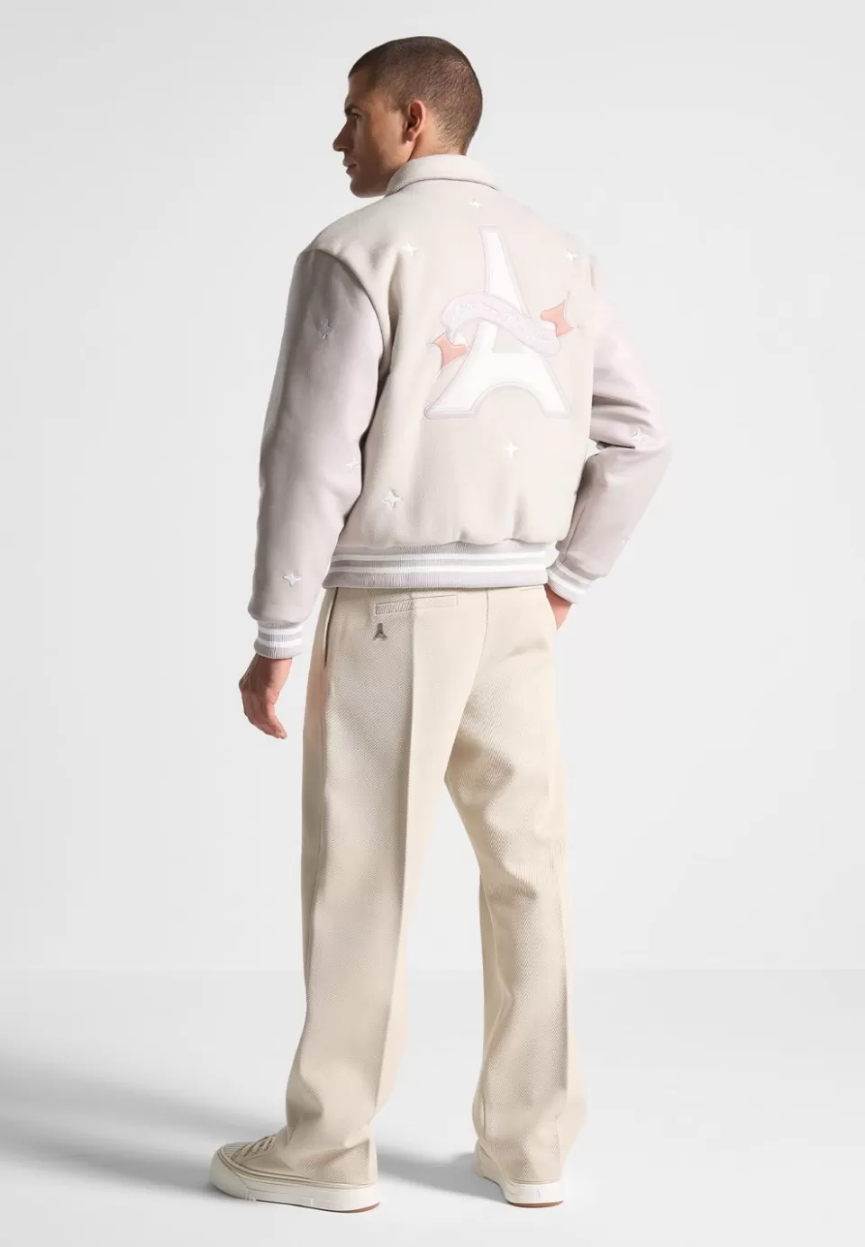 Manière De Voir Paradise Varsity Jacket>Man Jackets