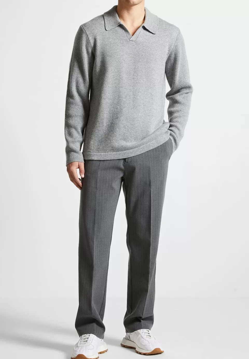 Manière De Voir Pinstripe Tailored Trousers>Man Formal Trousers