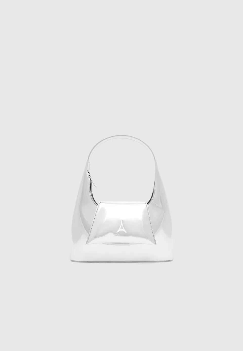 Manière De Voir Puffer Shoulder Bag - Silver>Woman Bags