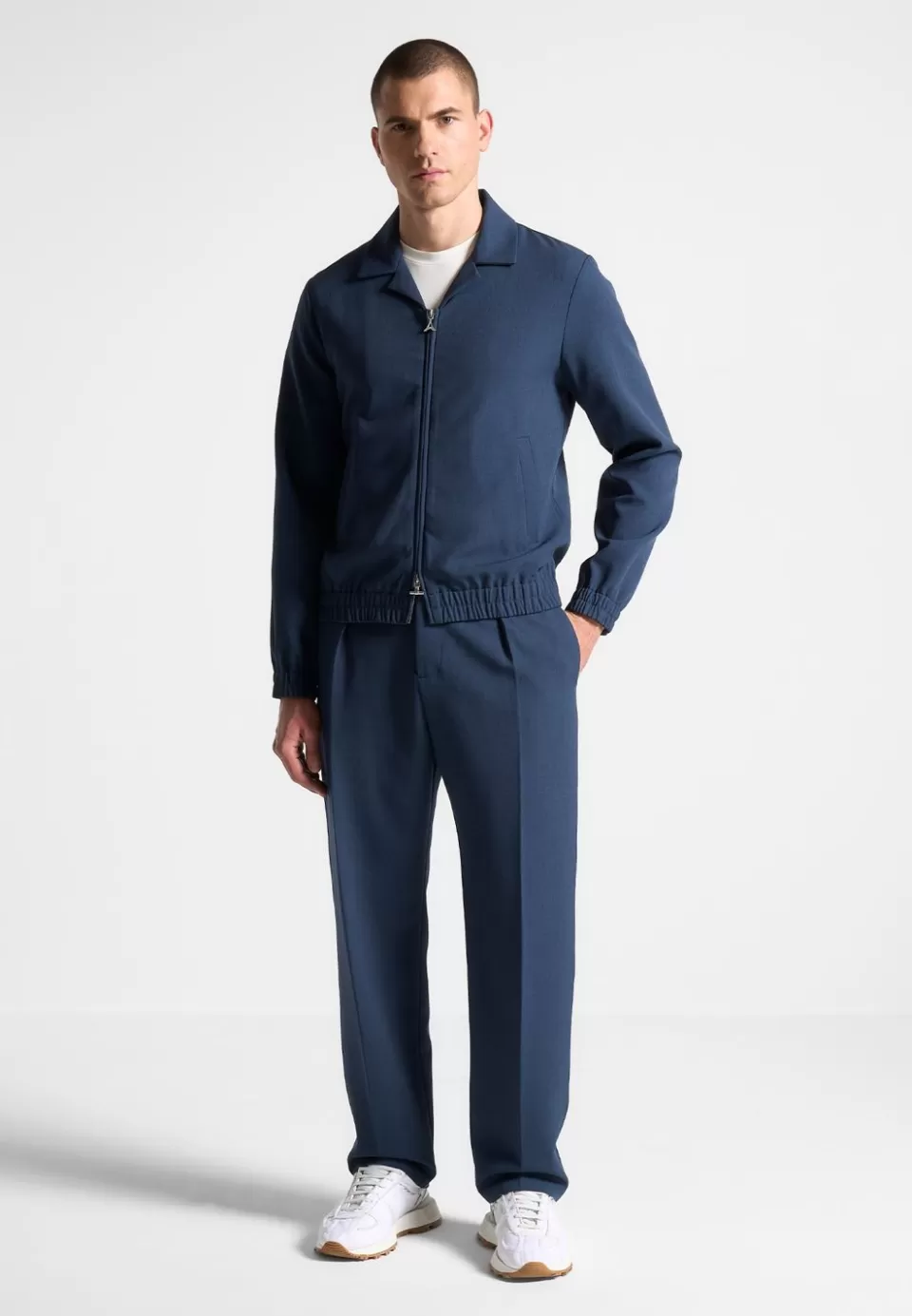 Manière De Voir Relaxed Tailored Trousers With Pleat>Man Formal Trousers