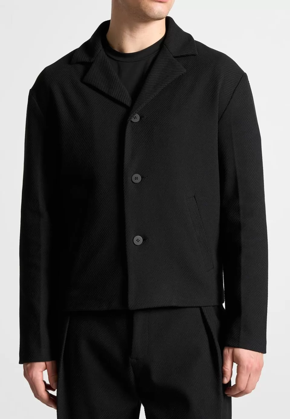 Manière De Voir Revere Collar Twill Jacket>Man Jackets