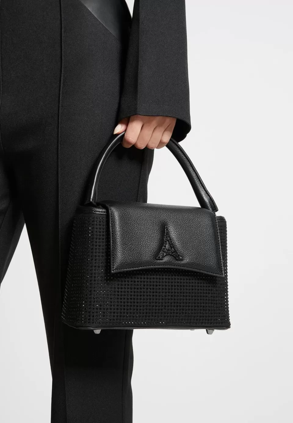 Manière De Voir Rhinestone Eiffel Handbag>Woman Bags