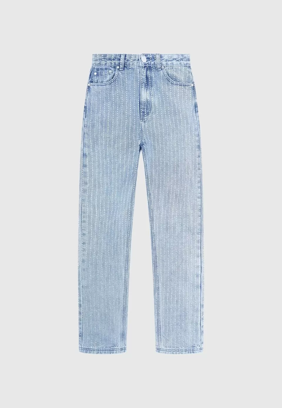 Manière De Voir Rhinestone Mom Jeans>Woman Jeans