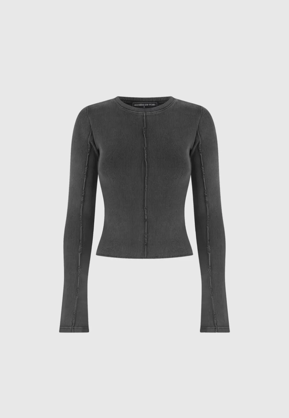 Manière De Voir Ribbed Long Sleeve Top>Woman Matching Sets