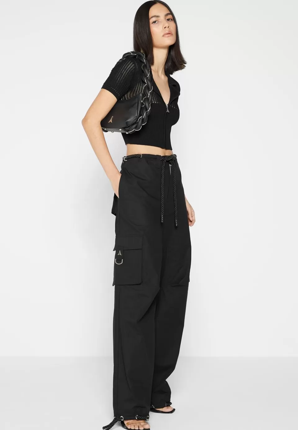 Manière De Voir Ripstop Parachute Cargo Pants>Woman Cargo Pants & Joggers