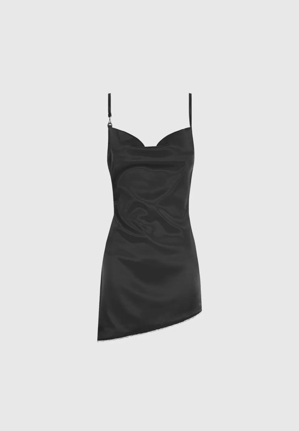 Manière De Voir Satin Embellished Open Back Mini Dress>Woman Dresses