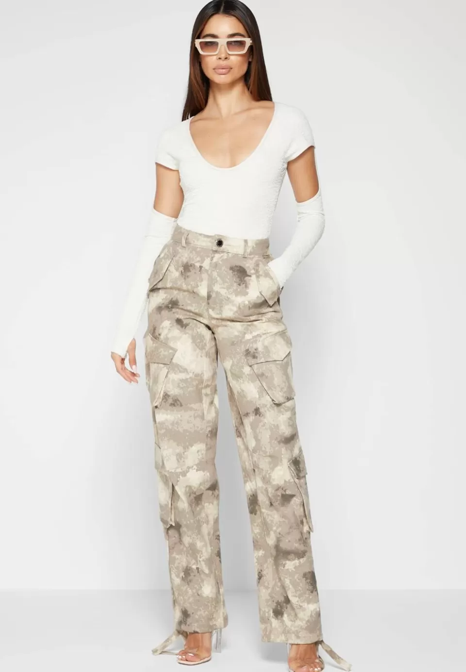 Manière De Voir Shirred Cut Out Bodysuit>Woman Bodysuits