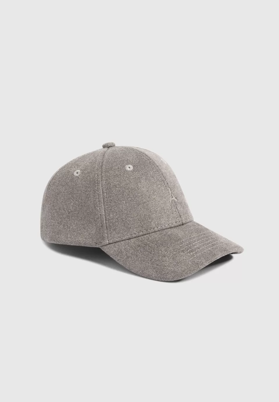 Manière De Voir Signature Suede Cap>Man Hats