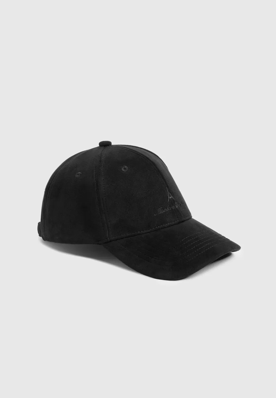 Manière De Voir Signature Suede Cap>Man Hats