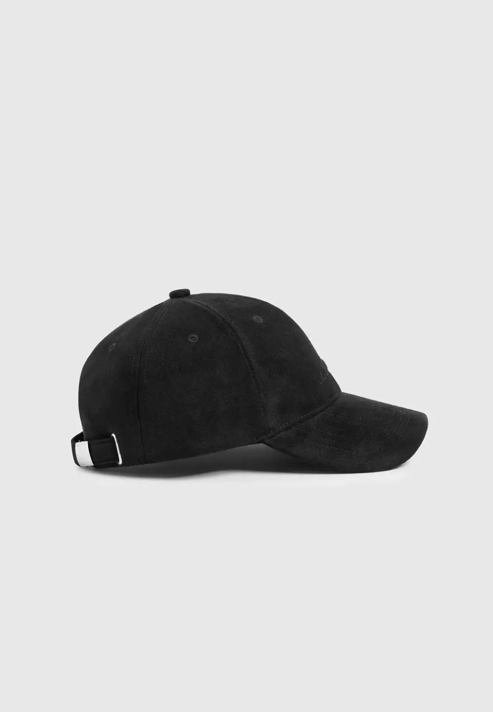 Manière De Voir Signature Suede Cap>Man Hats