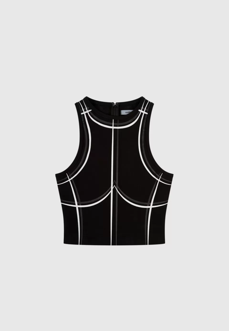 Manière De Voir Sketch Racer Crop Top>Woman Matching Sets