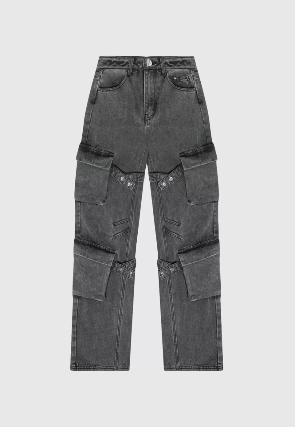 Manière De Voir Strap Detail Cargo Jeans>Woman Jeans