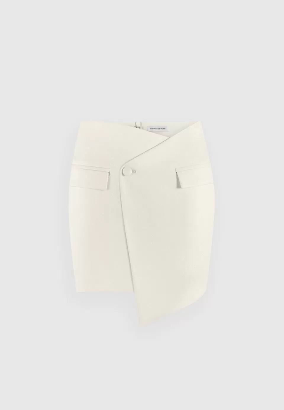 Manière De Voir Tailored Asymmetric Mini Skirt>Woman Skirts