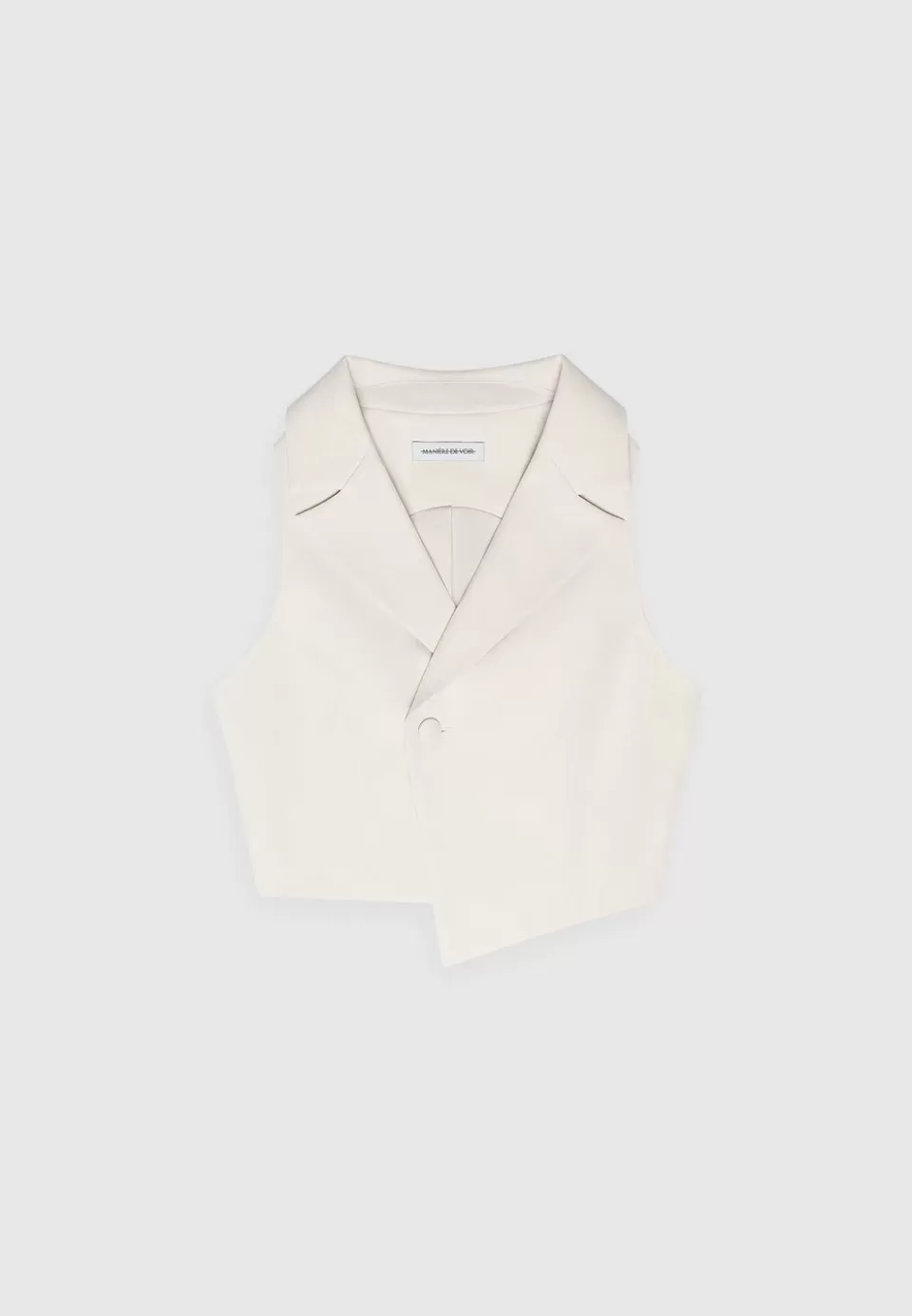Manière De Voir Tailored Asymmetric Waistcoat>Woman Matching Sets
