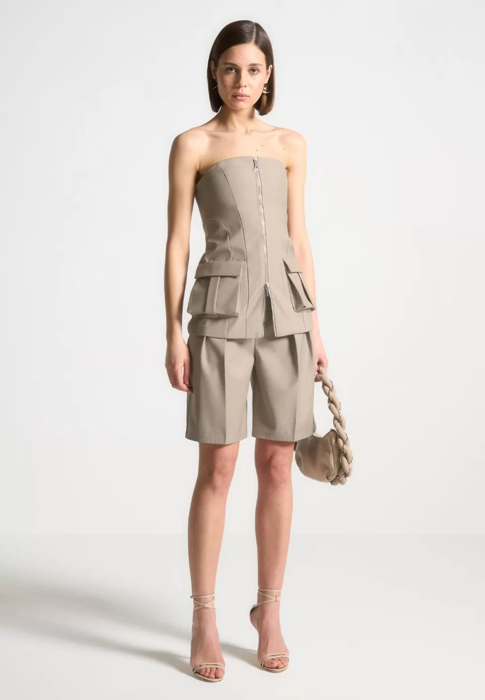 Manière De Voir Tailored City Shorts>Woman Shorts