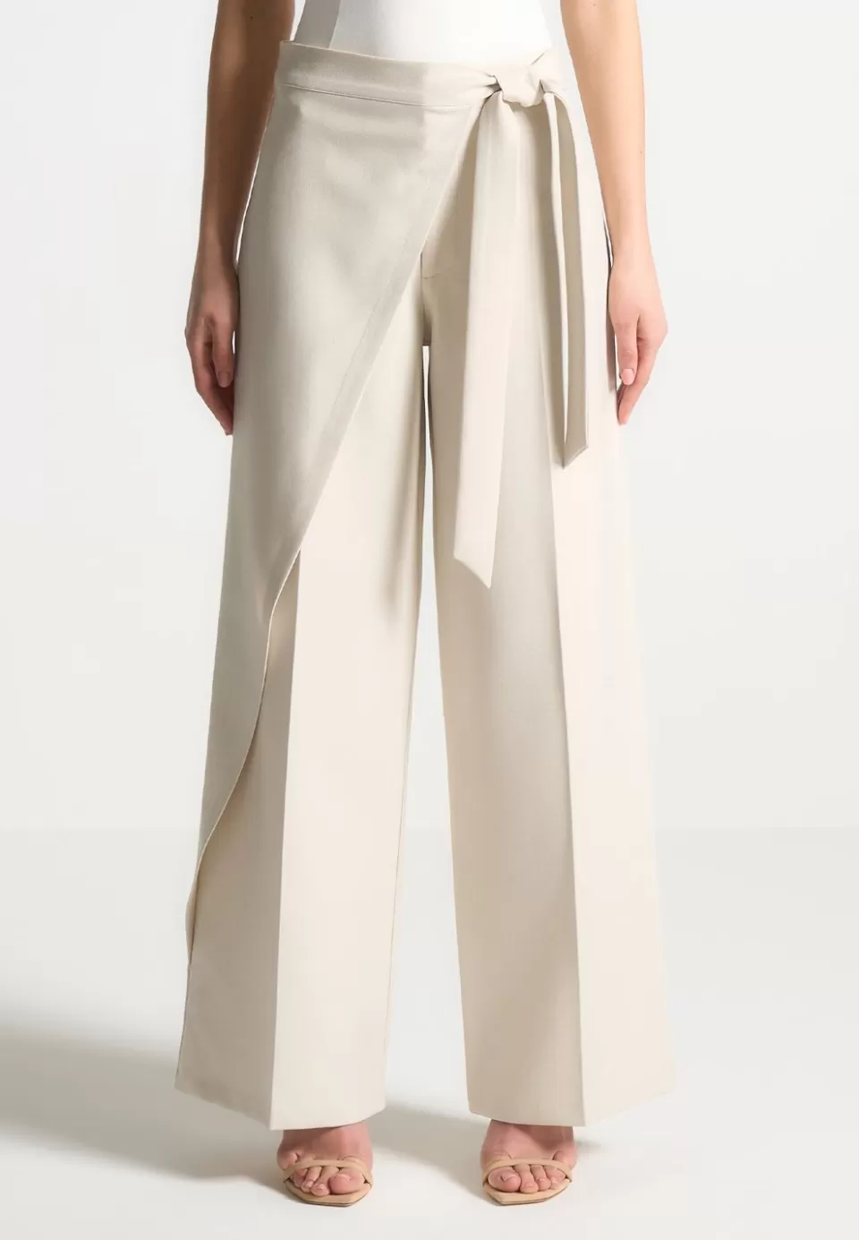 Manière De Voir Tailored Wrap Trousers With Tie>Woman Trousers
