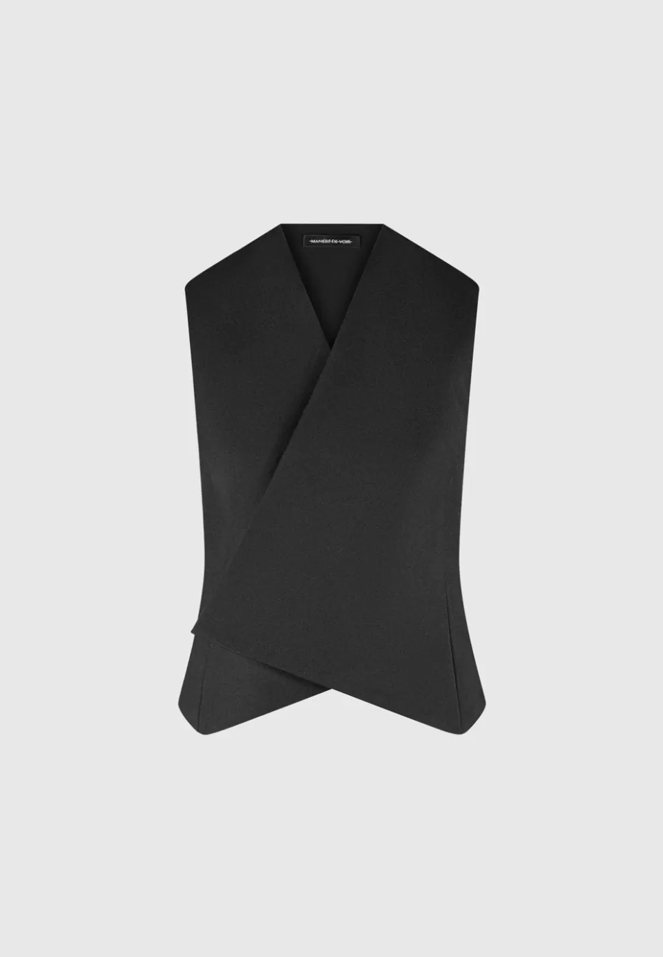 Manière De Voir Tailored Wrap Waistcoat>Woman Blazers & Waistcoats