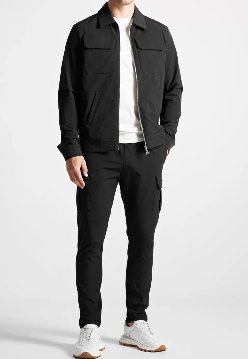 Manière De Voir Technical Cargo Jacket>Man Jackets