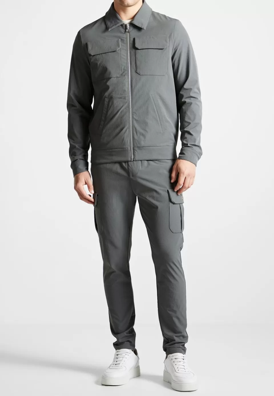 Manière De Voir Technical Cargo Jacket>Man Jackets