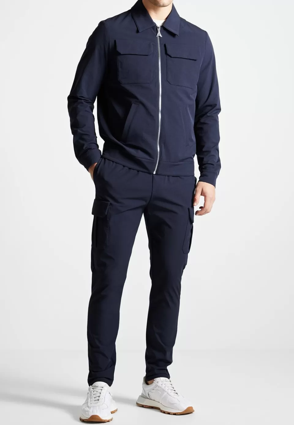 Manière De Voir Technical Cargo Pants>Man Casual Trousers