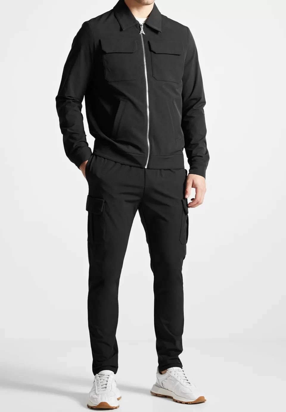Manière De Voir Technical Cargo Pants>Man Casual Trousers
