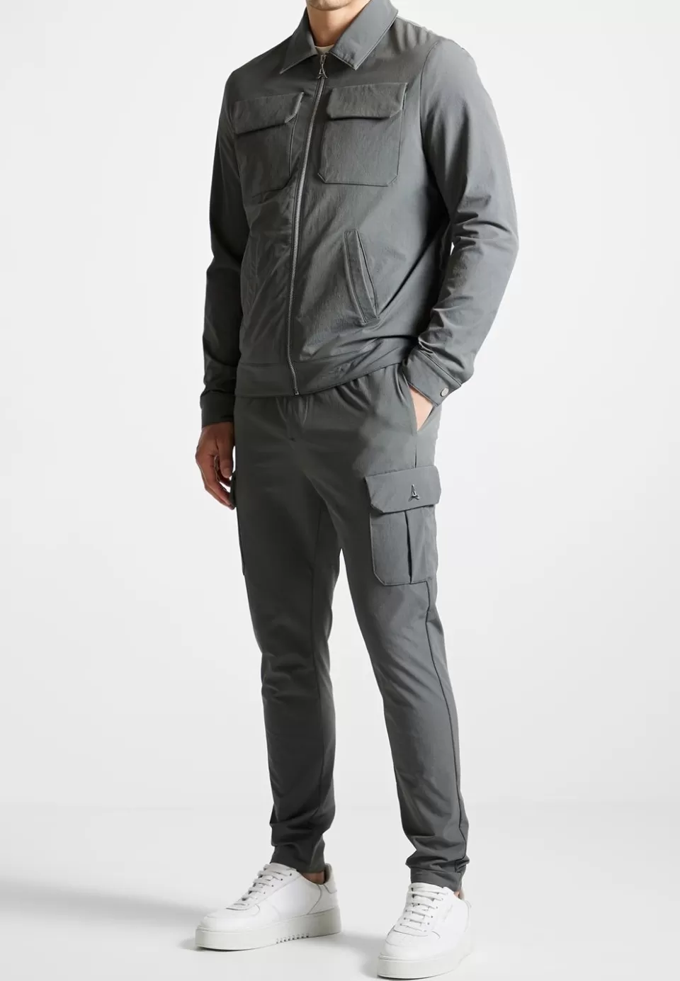 Manière De Voir Technical Cargo Pants>Man Casual Trousers