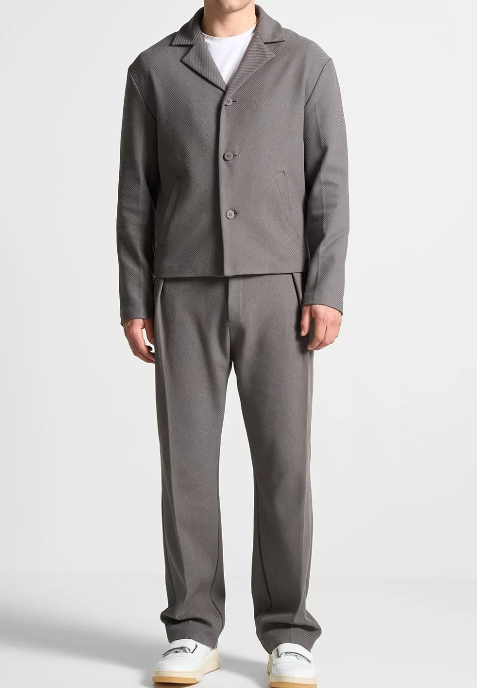 Manière De Voir Twill Regular Trousers With Pleat>Man Formal Trousers