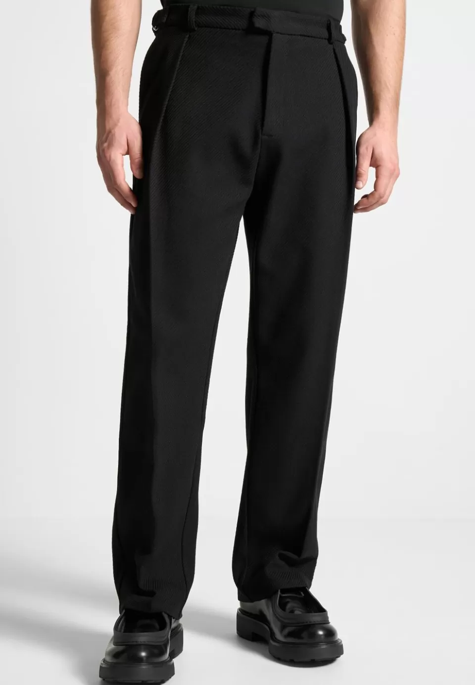 Manière De Voir Twill Regular Trousers With Pleat>Man Formal Trousers