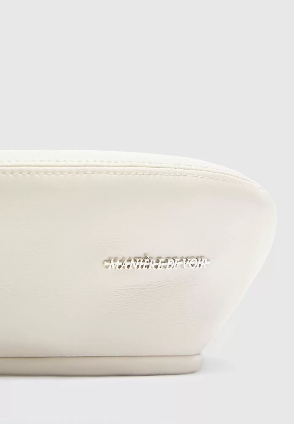Manière De Voir Vegan Leather Beret>Woman Hats