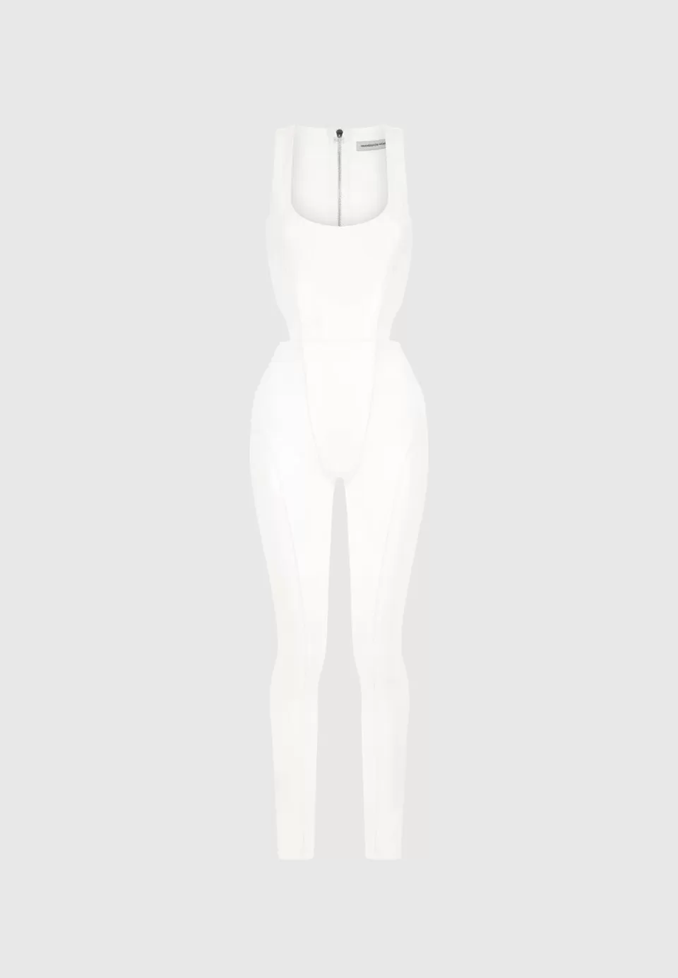 Manière De Voir Vegan Leather Corset Lace Up Jumpsuit>Woman Jumpsuits & Playsuits