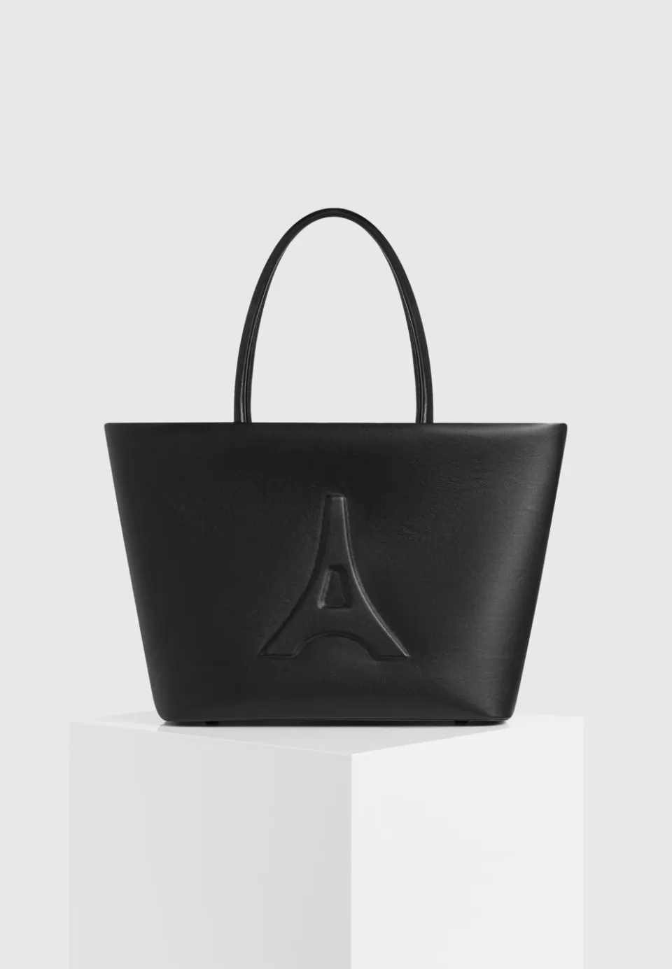 Manière De Voir Vegan Leather Eiffel Tote Bag>Woman Bags