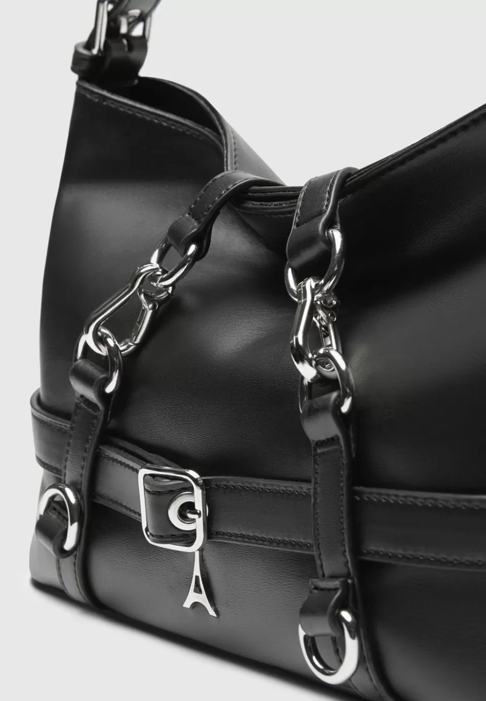 Manière De Voir Vegan Leather Multi Strap Shoulder Bag>Woman Bags