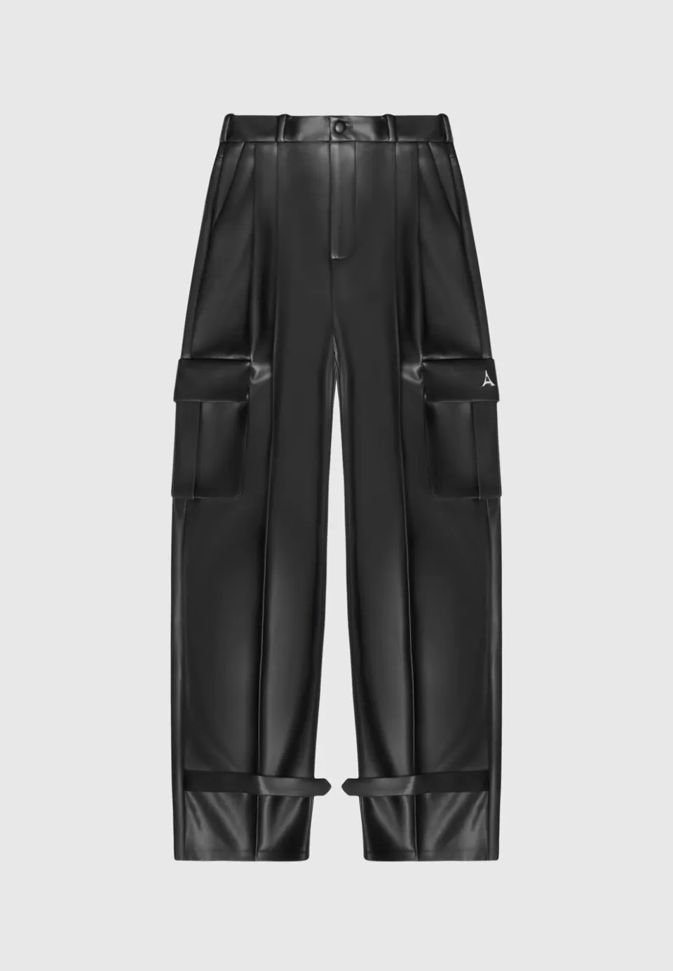 Manière De Voir Vegan Leather Pleated Cargo Trousers>Woman Matching Sets