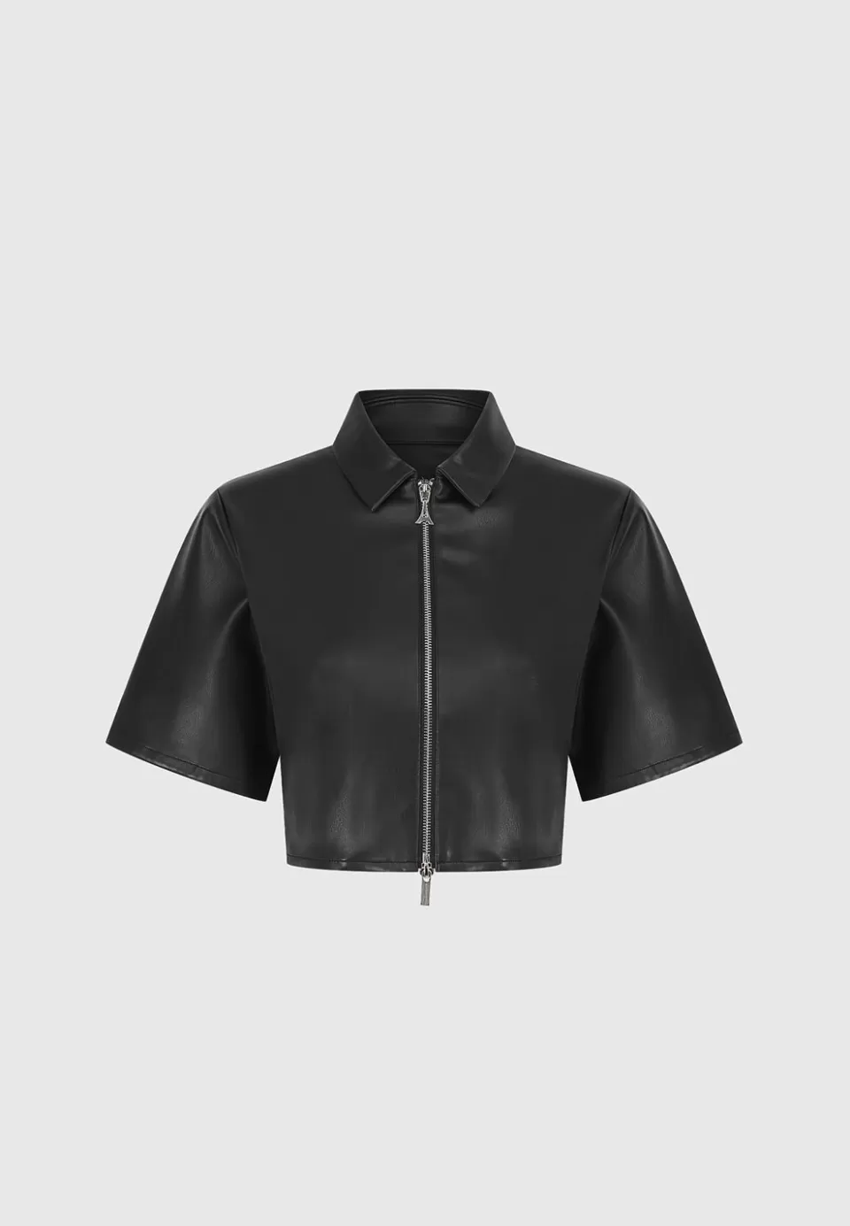 Manière De Voir Vegan Leather Shirt>Woman Shirts