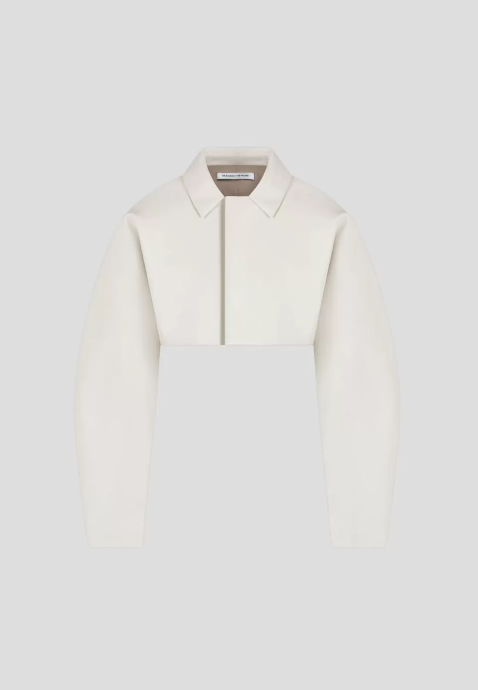 Manière De Voir Vegan Leather Super Cropped Jacket>Woman Jackets