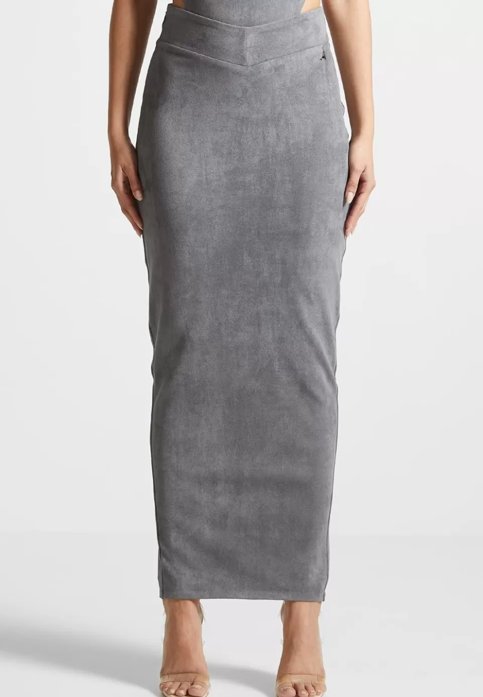 Manière De Voir Vegan Suede Midaxi Skirt>Woman Matching Sets