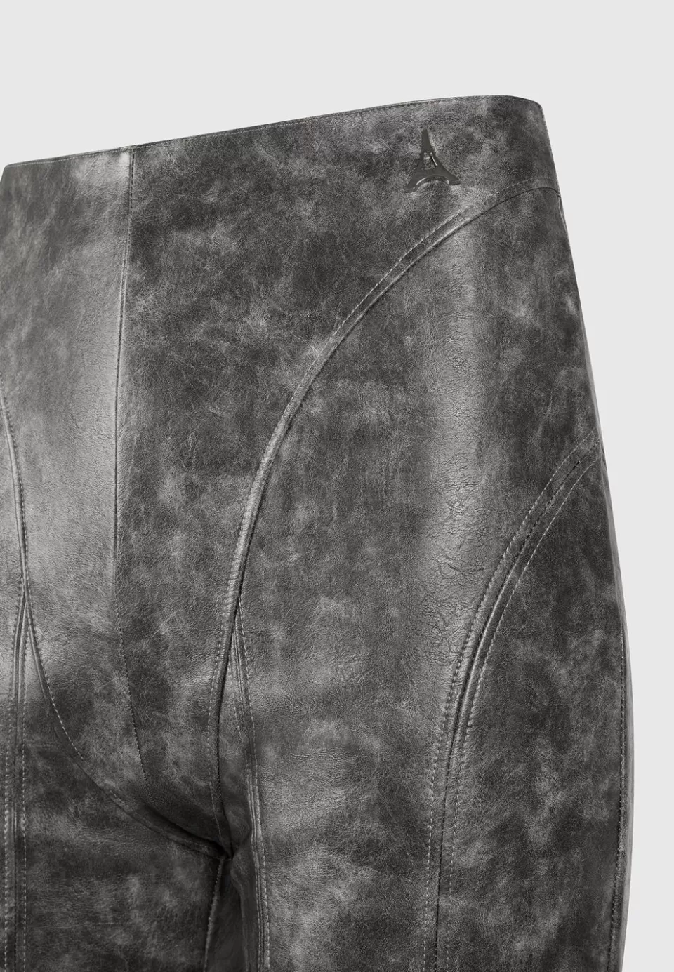 Manière De Voir Vintage Vegan Leather Trousers>Woman Trousers