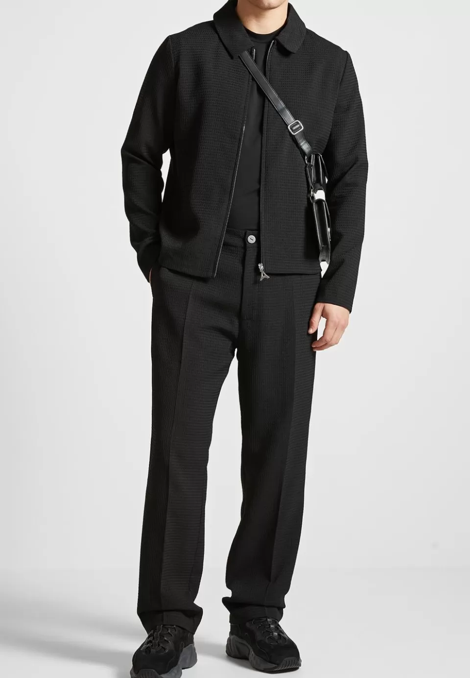 Manière De Voir Waffle Seersucker Jacket>Man Modern Tailoring