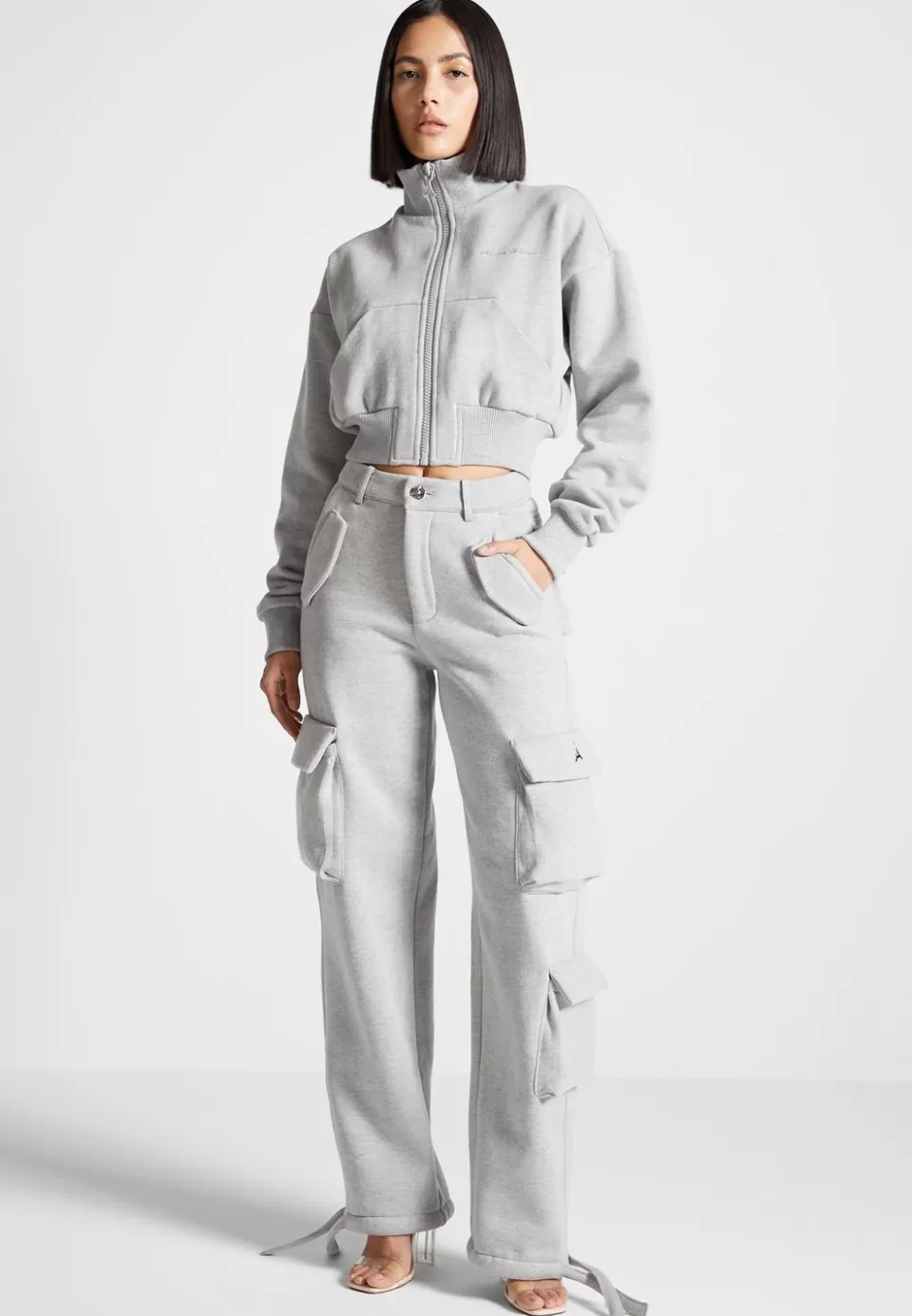 Manière De Voir Zip Through Jersey Track Jacket>Woman Tracksuits
